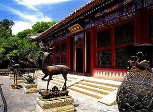 北京頤和園-楽寿堂