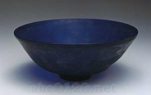藍色玻璃碗