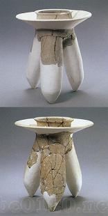 鍔付き三足土器(三星堆遺跡)