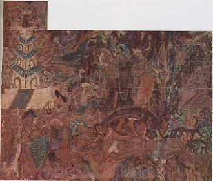 薩?太子本生図（壁画模本）