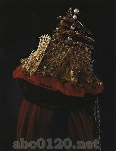 真珠宝石飾（皇后朝冠・冬用）