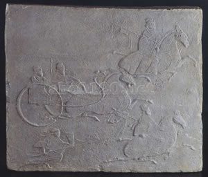 導車騎従画像磚