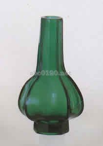 緑色八角瓶