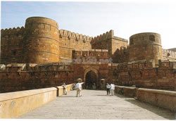 アーグラ城塞(インド世界遺産）