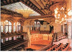 カクルーニヤ音楽堂とサンロパウ病院（スペイン世界遺産）