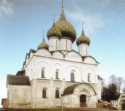 ウラジーミルとスズダ-リの白石の建造物（ロシア世界遺産）